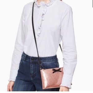 Kate Spade New York AMY MAVIS STREET GLITTER CROSSBODY